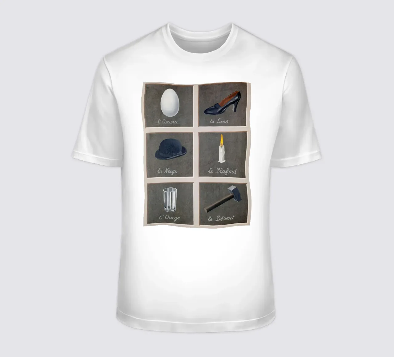 René Magritte’s The Interpretation of Dreams T-Shirt von Classic Art Prints