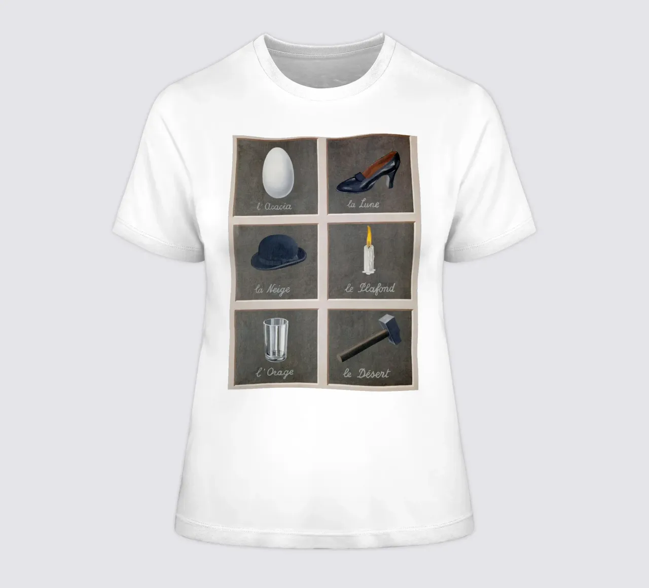 René Magritte’s The Interpretation of Dreams t-shirt da donna da Classic Art Prints