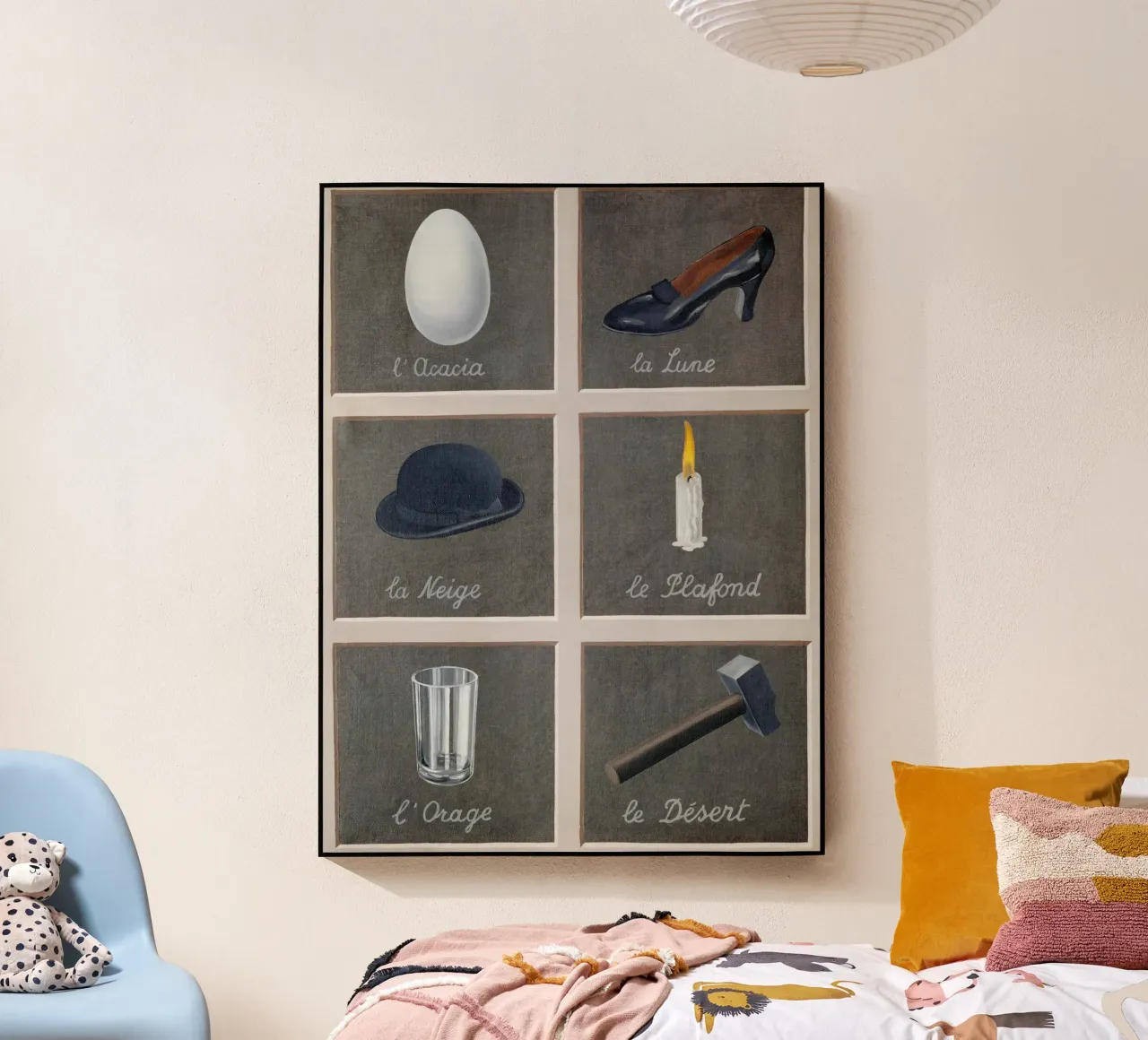 René Magritte’s The Interpretation of Dreams plexiglass da Classic Art Prints
