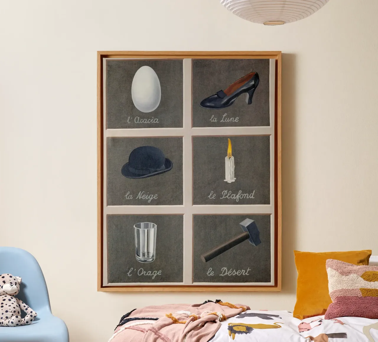 René Magritte’s The Interpretation of Dreams canvas van Classic Art Prints
