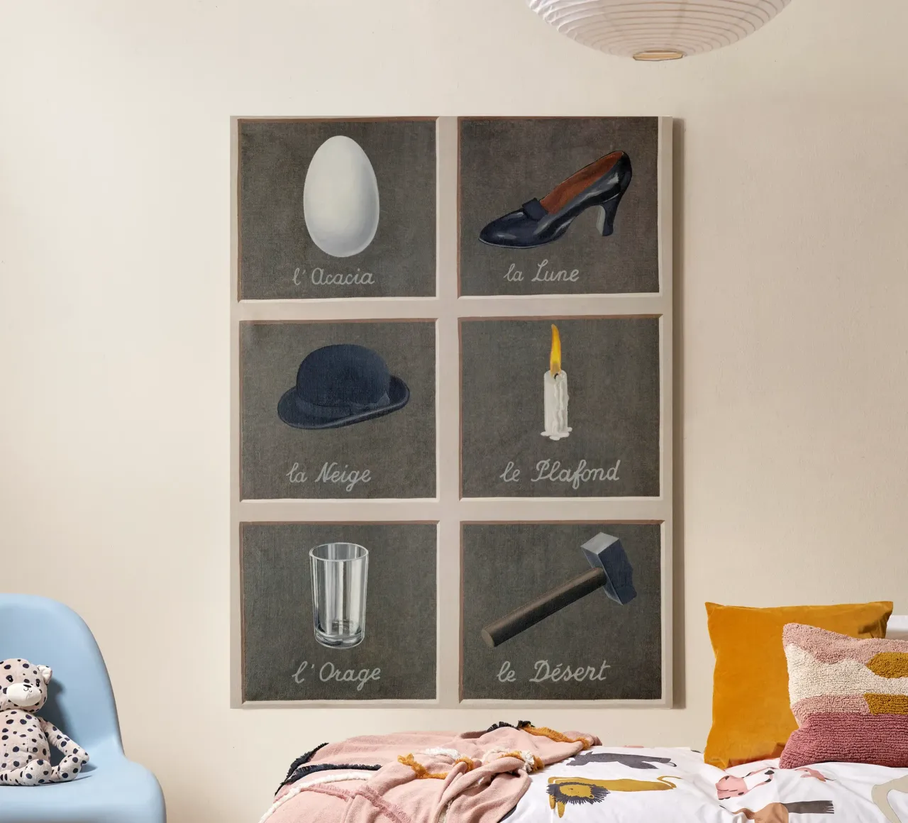 René Magritte’s The Interpretation of Dreams canvas van Classic Art Prints