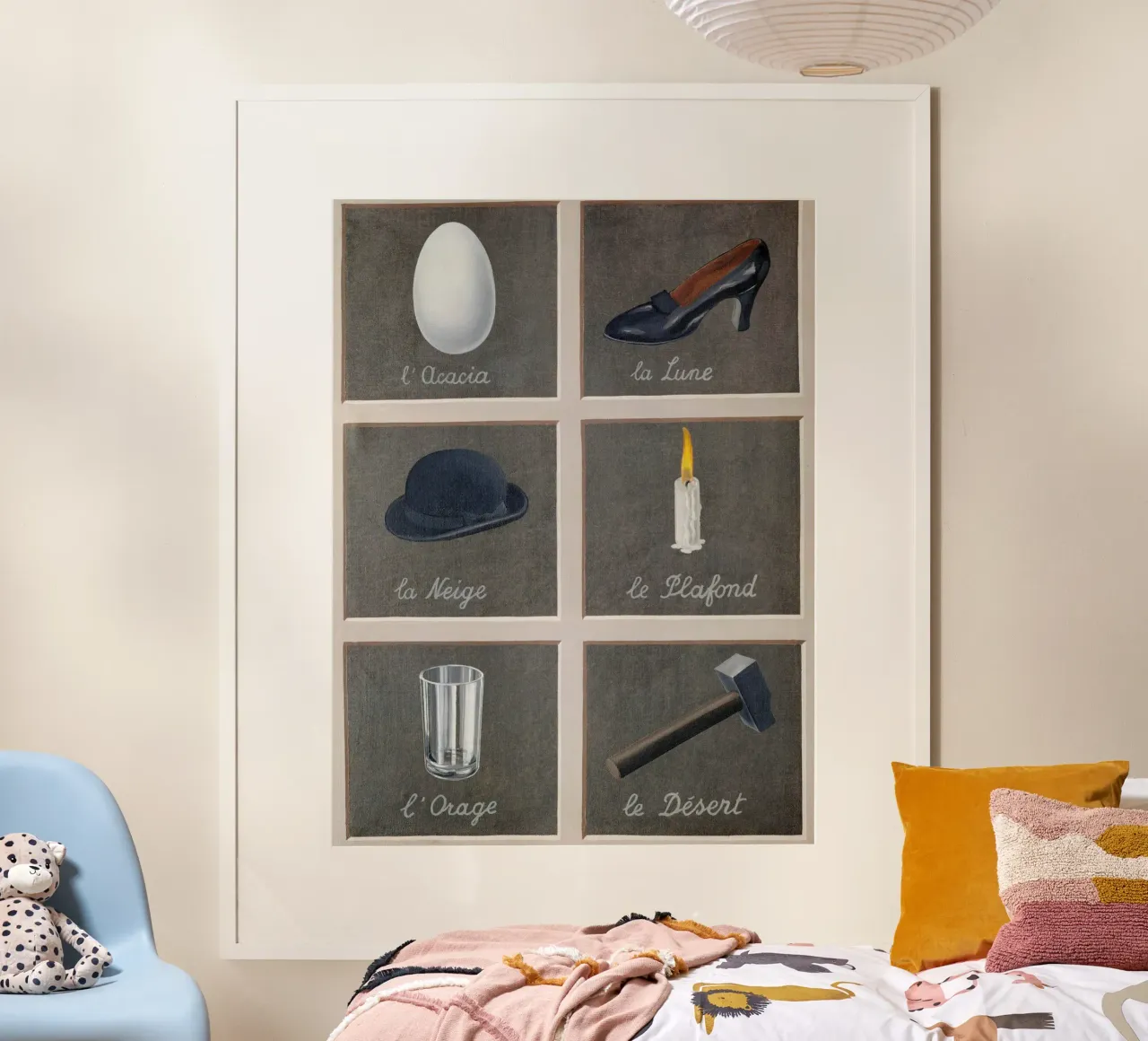 René Magritte’s The Interpretation of Dreams hahnemühle by Classic Art Prints