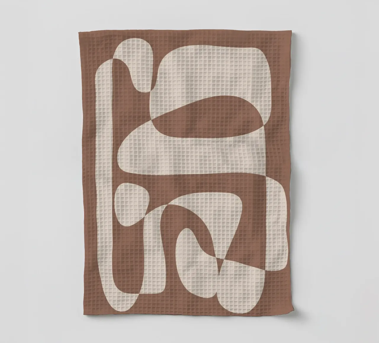 Mocha Modern Abstract 2 canovaccio da cucina da Nadjaa