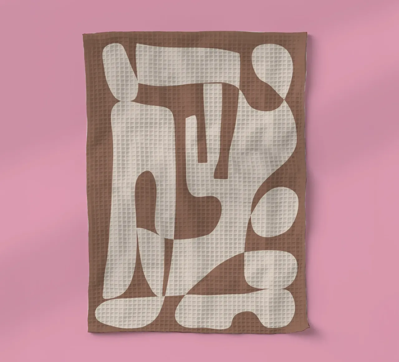 Mocha Modern Abstract 3 canovaccio da cucina da Nadjaa