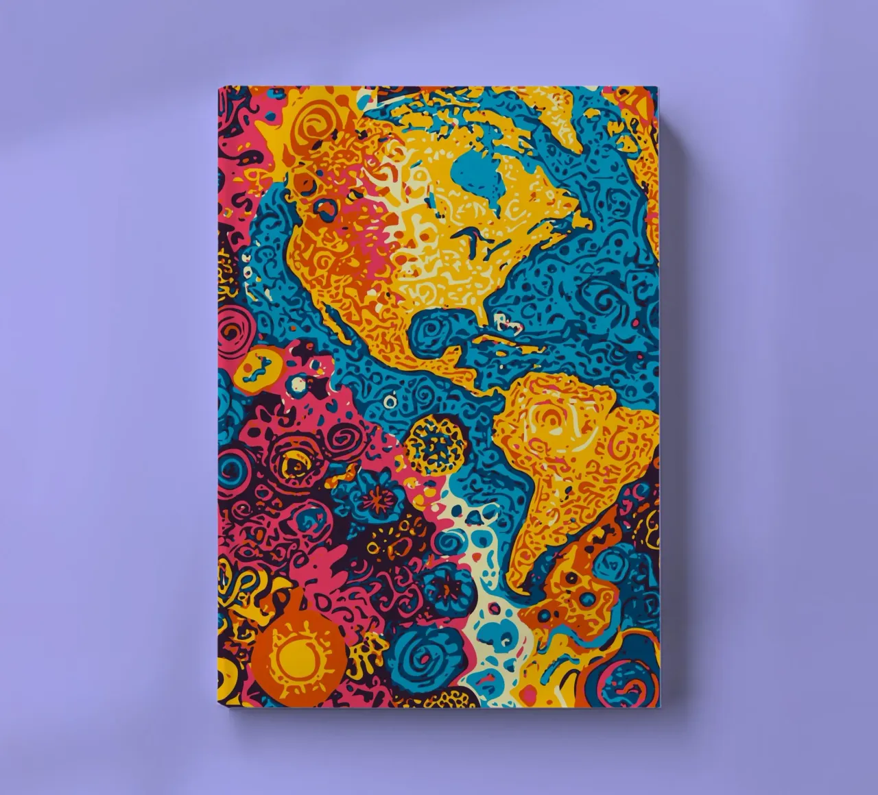 Planet Pattern - Una fusione di arte africana e graffiti diario da Abstract and Patterns