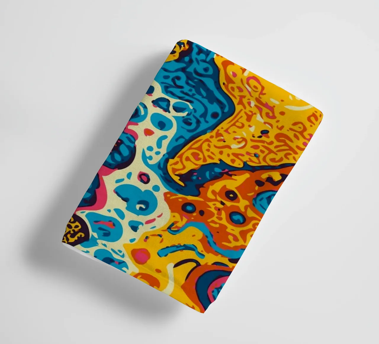 Planet Pattern - Una fusione di arte africana e graffiti asciugamano da bagno da Abstract and Patterns