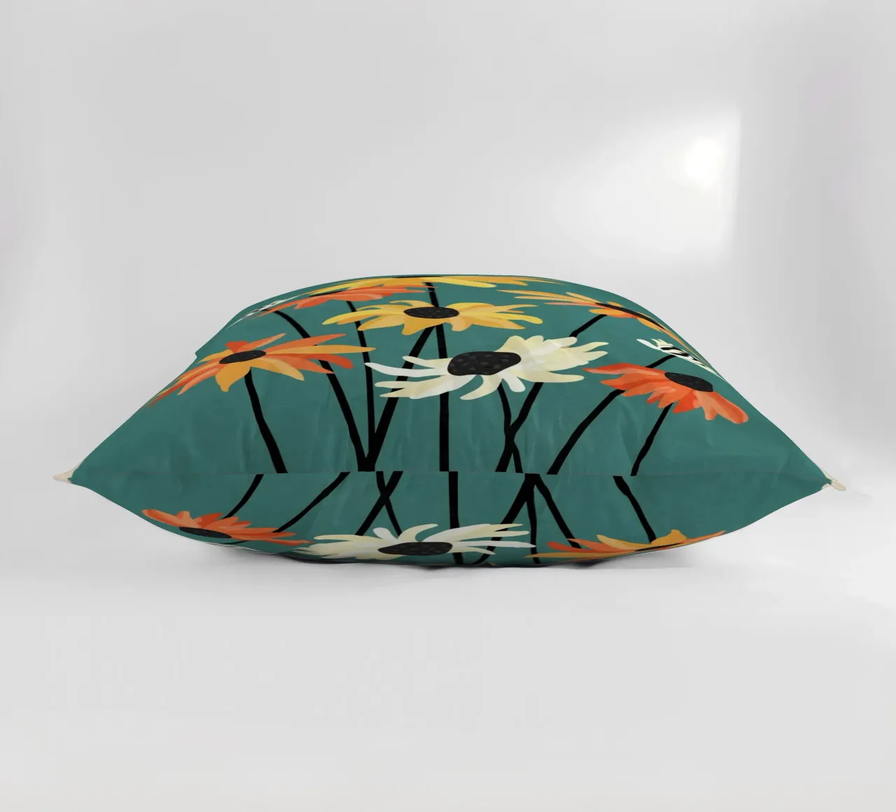 Abstract Flower Garden cuscino da Nadjaa