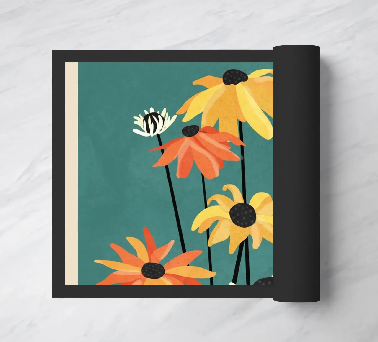 Abstract Flower Garden zerbino da Nadjaa