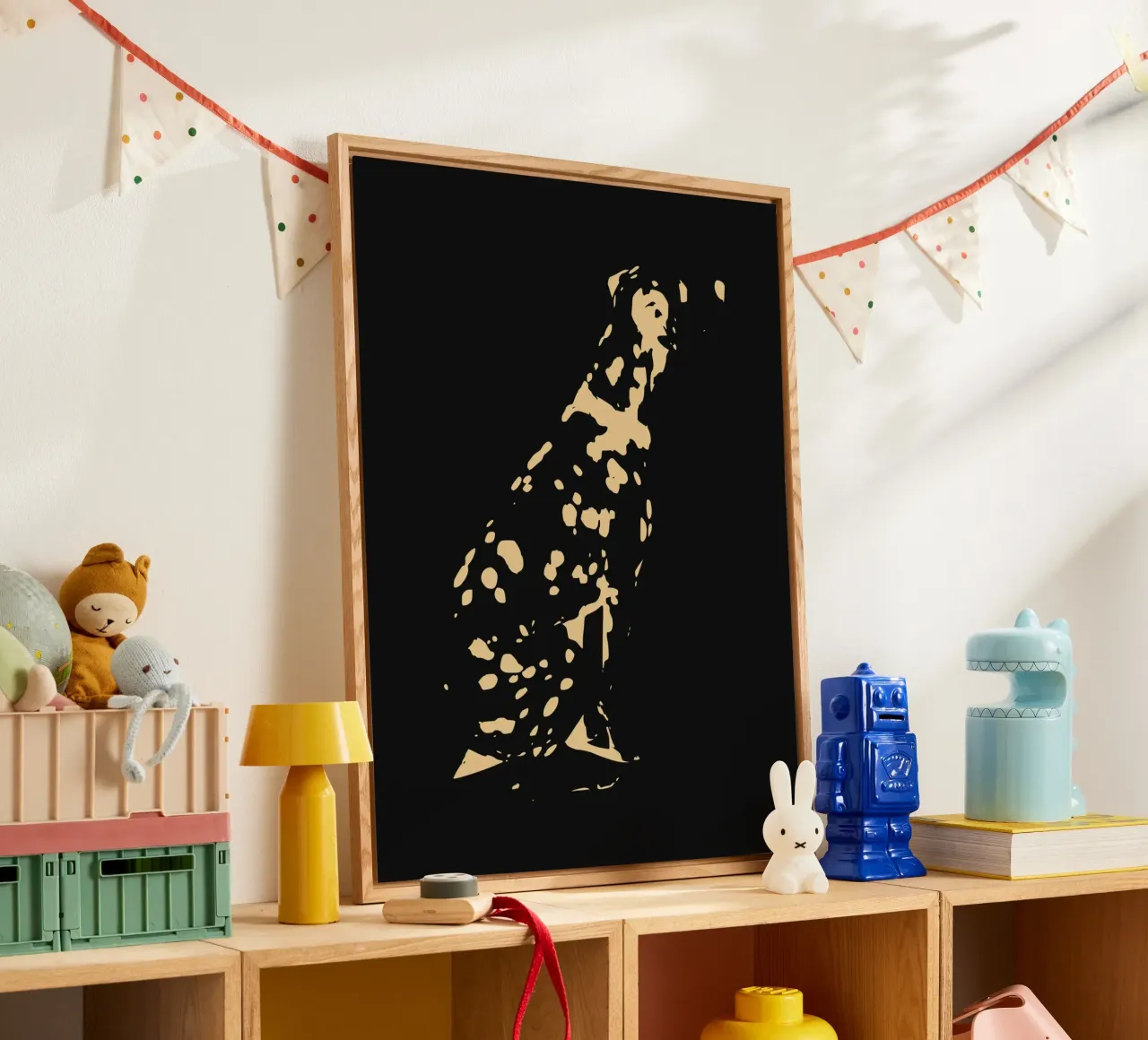 Dalmata d'oro plexiglass da Little Dean