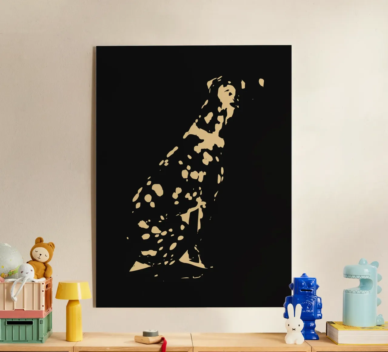 Dalmata d'oro plexiglass da Little Dean
