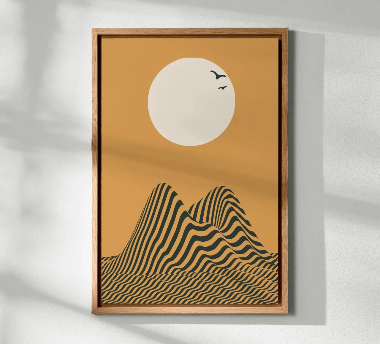 Duna gialla 03 alluminio dibond da Little Dean