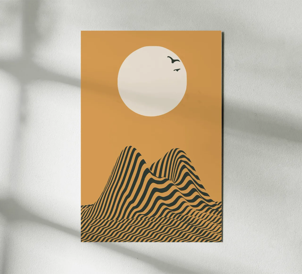 Duna gialla 03 alluminio dibond da Little Dean