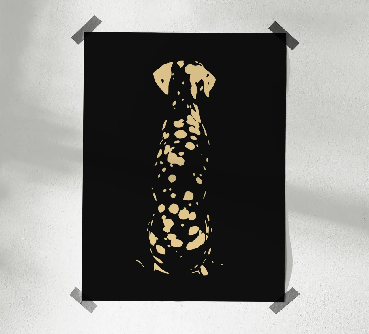 Dalmata d'oro 03 carta hahnemühle da Little Dean