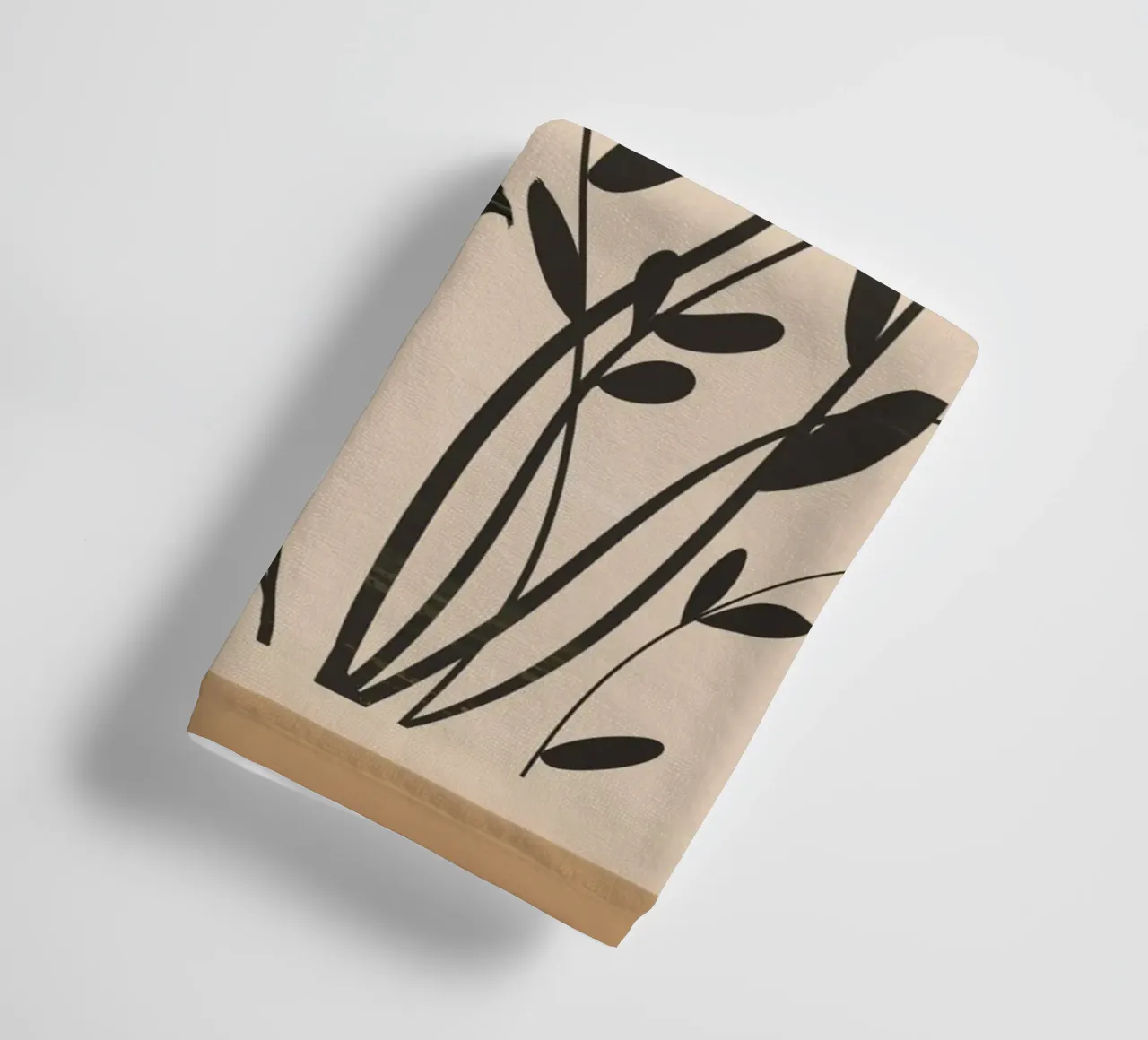 Abstract Art Minimal Flowers 1 asciugamano da bagno da Nadjaa