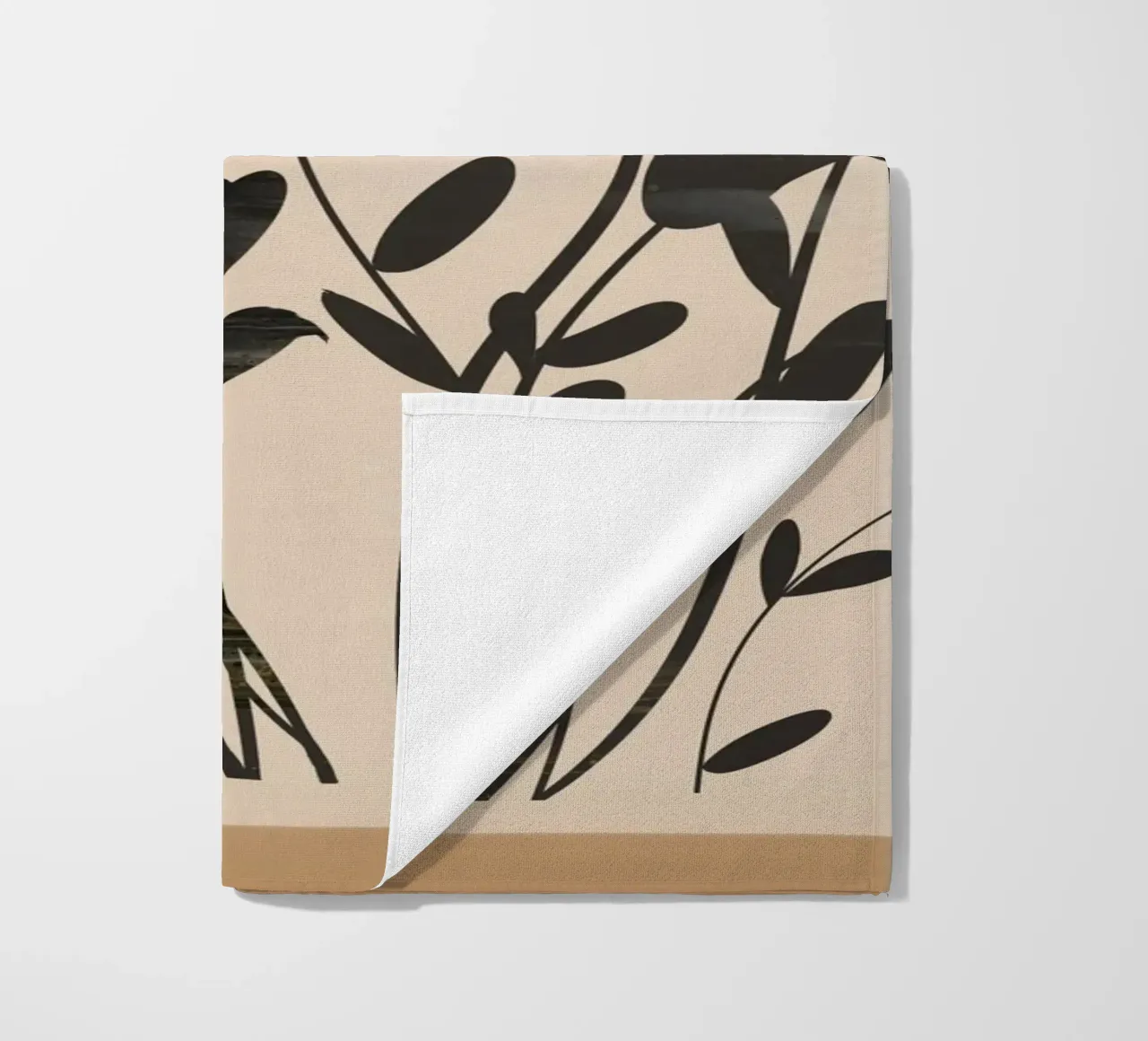 Abstract Art Minimal Flowers 1 telo mare da Nadjaa