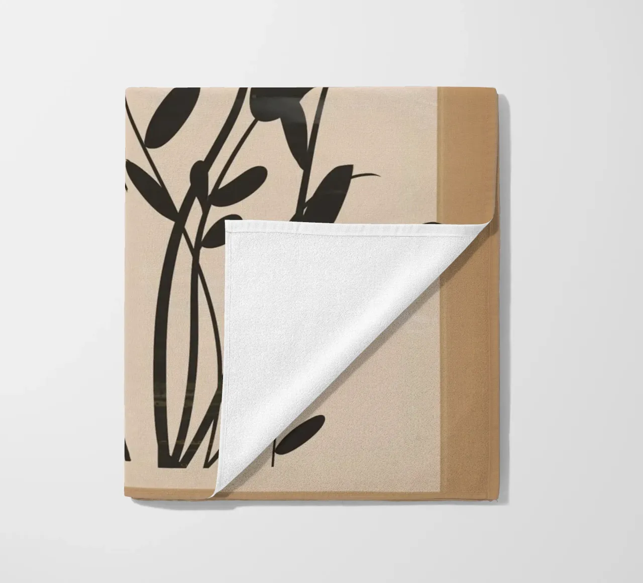 Abstract Art Minimal Flowers 1 telo mare da Nadjaa