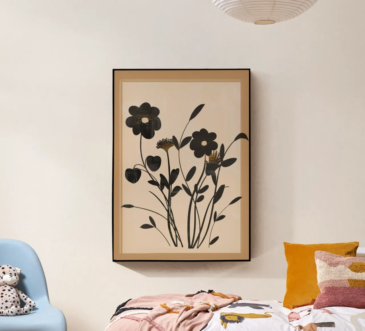 Abstract Art Minimal Flowers 1 plexiglass da Nadjaa