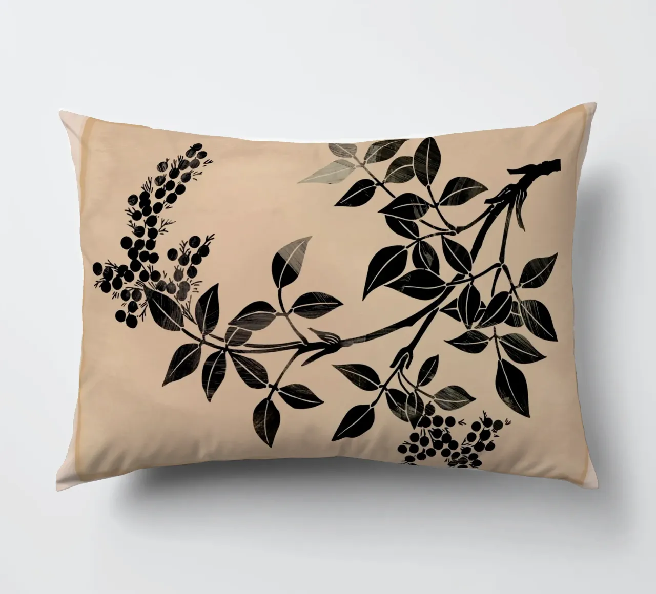 Abstract Art Minimal Plant 5 cuscino da Nadjaa