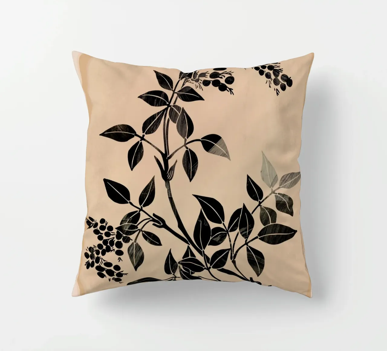 Abstract Art Minimal Plant 5 cuscino da Nadjaa
