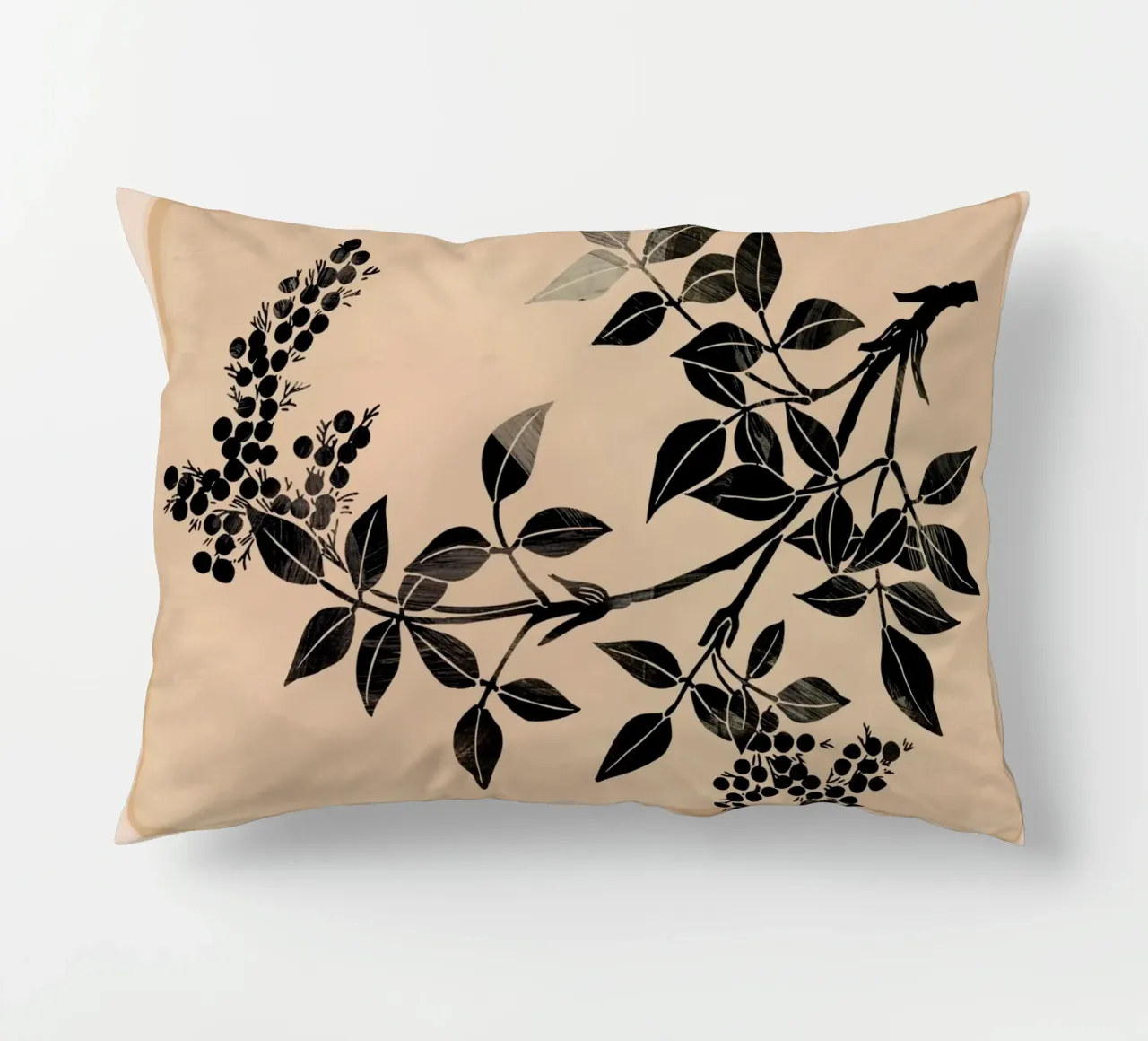 Abstract Art Minimal Plant 5 cuscino da Nadjaa