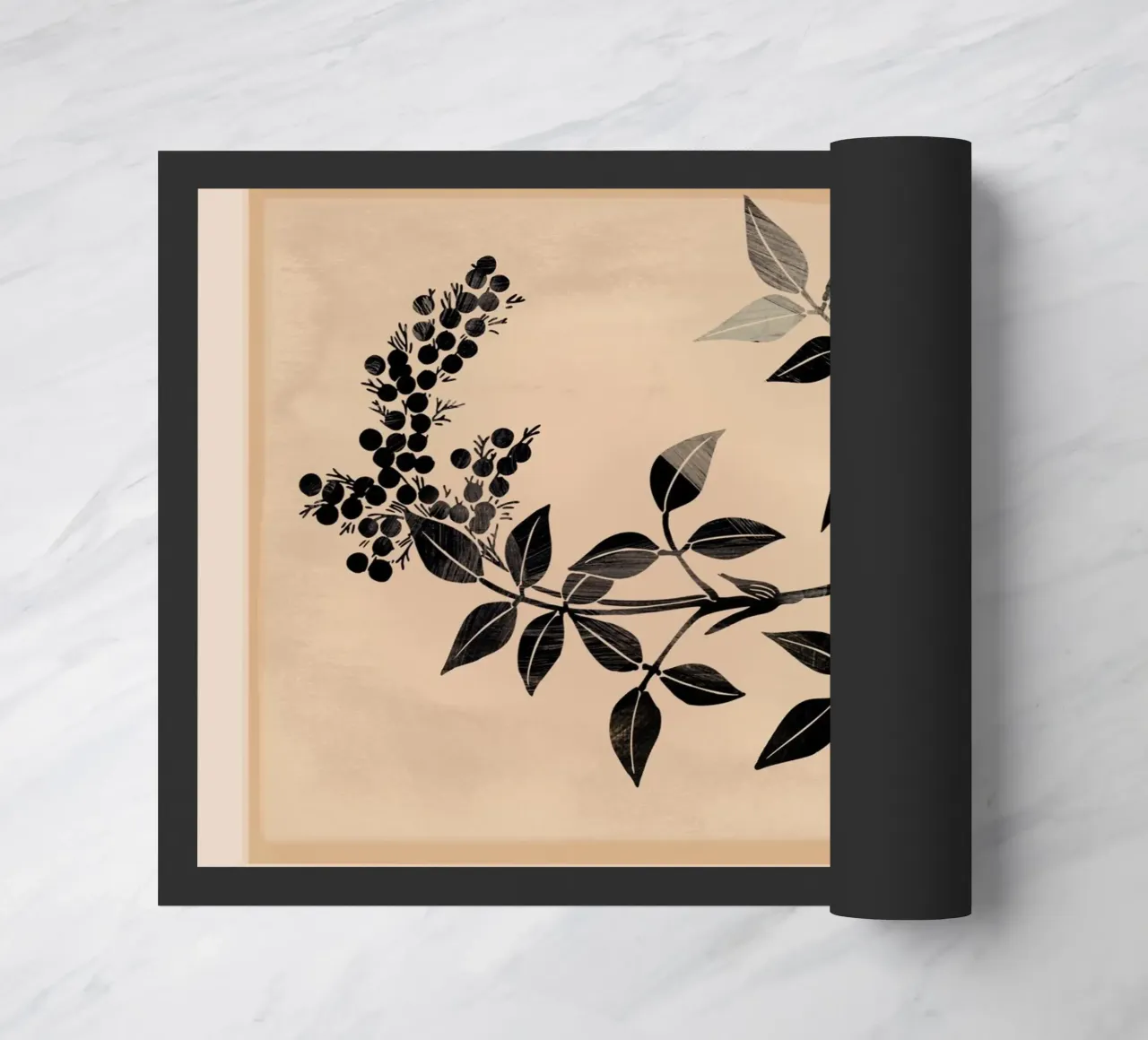 Abstract Art Minimal Plant 5 zerbino da Nadjaa