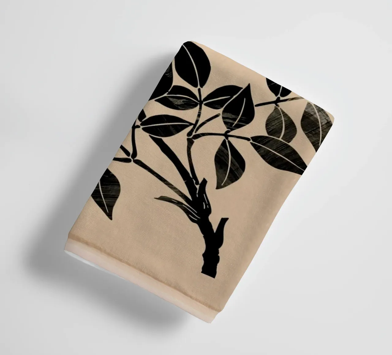 Abstract Art Minimal Plant 5 asciugamano da bagno da Nadjaa