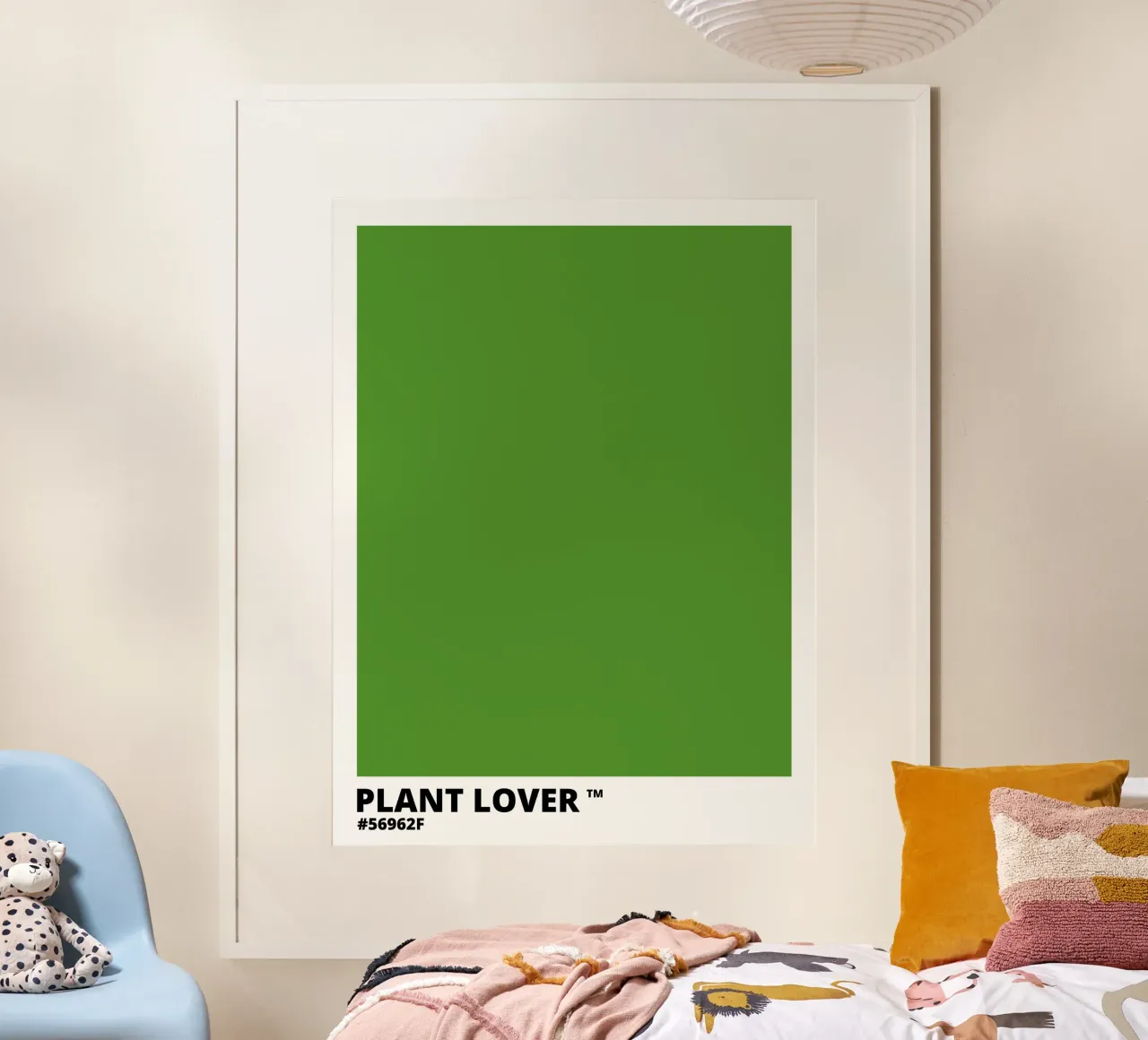 Plant Lover Green Color poster da Magnific
