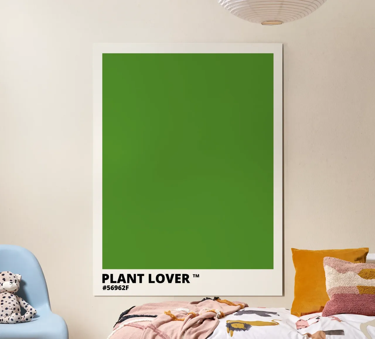 Plant Lover Green Color poster da Magnific