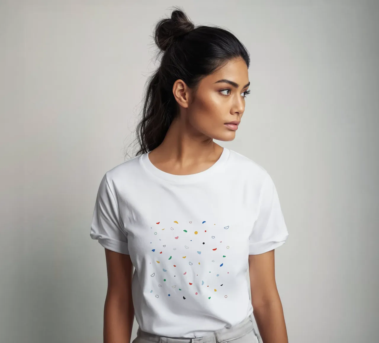 Parete di arrampicata colorata t-shirt da justclimberthings