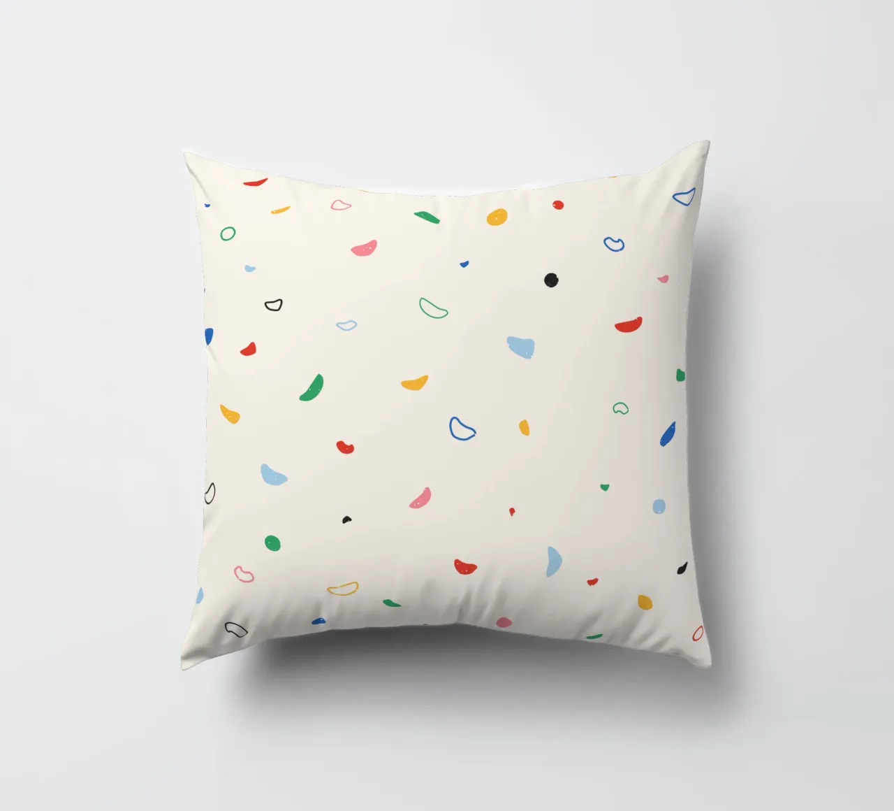 Parete di arrampicata colorata cuscino da justclimberthings