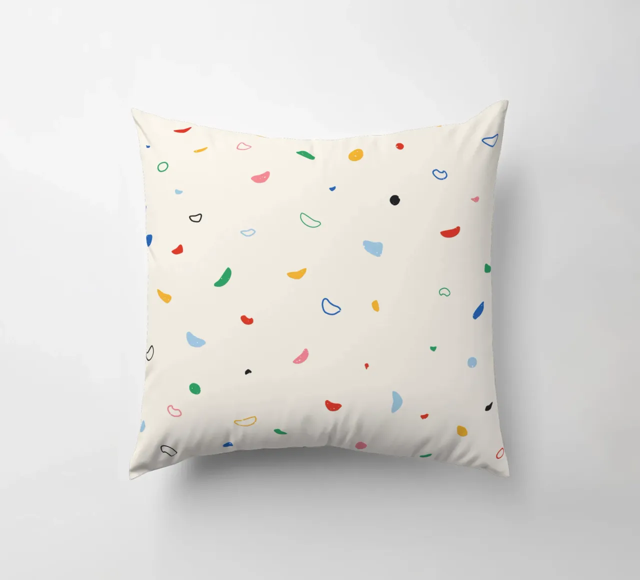 Parete di arrampicata colorata cuscino da justclimberthings