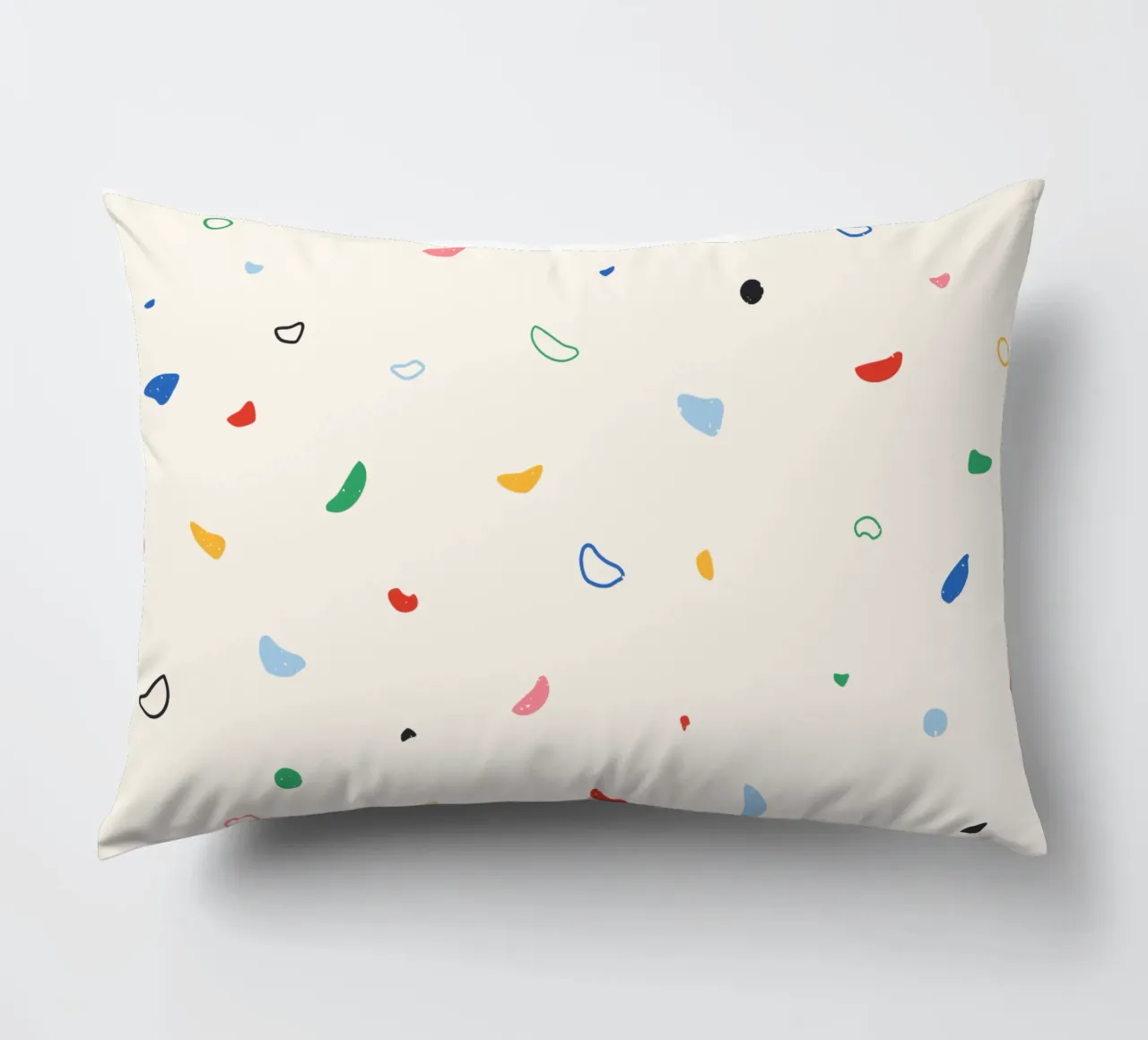 Parete di arrampicata colorata cuscino da justclimberthings