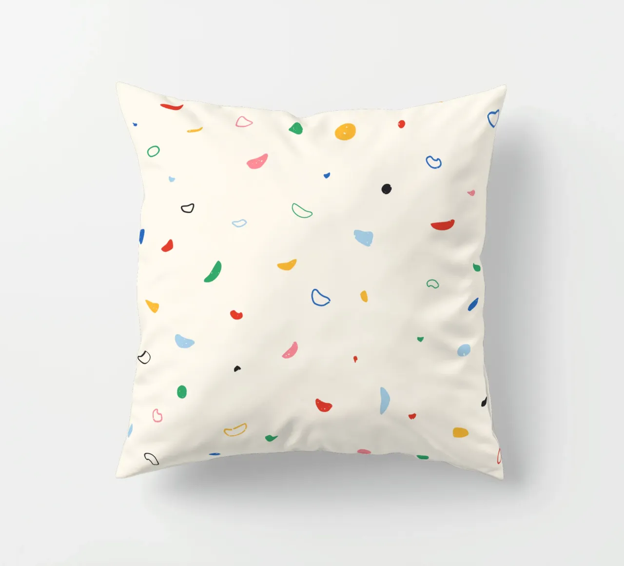 Parete di arrampicata colorata cuscino da justclimberthings