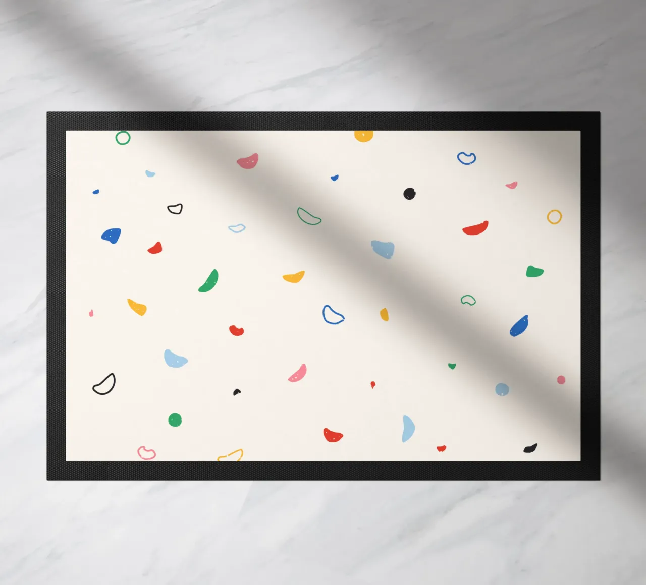 Parete di arrampicata colorata zerbino da justclimberthings