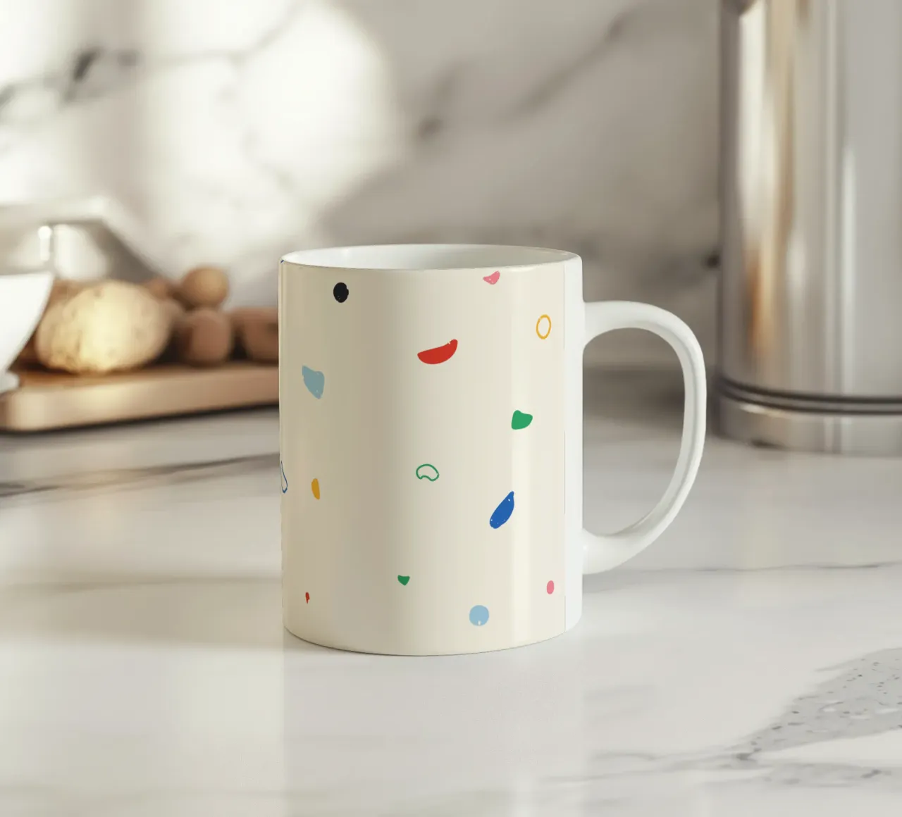 Colorido rocódromo taza de cerámica de justclimberthings
