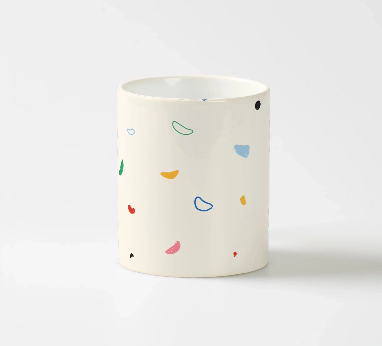 Parete di arrampicata colorata tazza in ceramica da justclimberthings