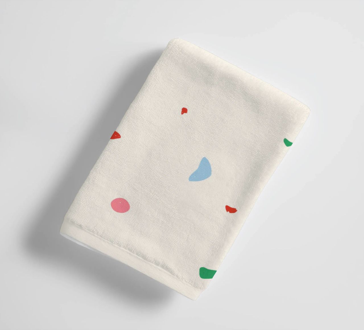 Parete di arrampicata colorata asciugamano da bagno da justclimberthings