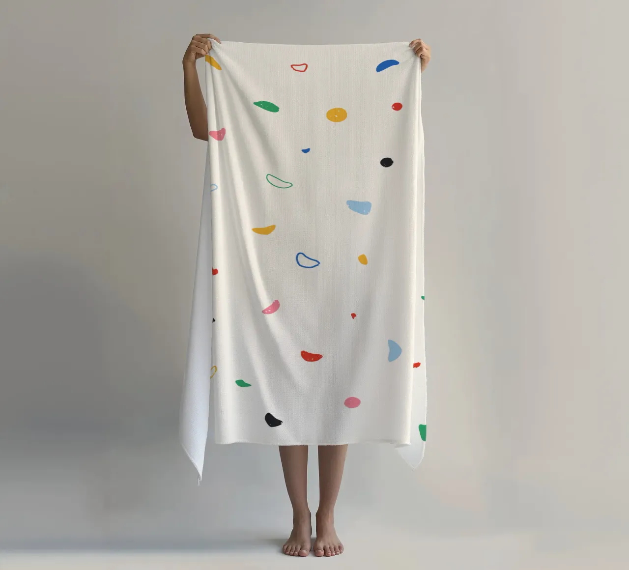 Parete di arrampicata colorata telo mare da justclimberthings