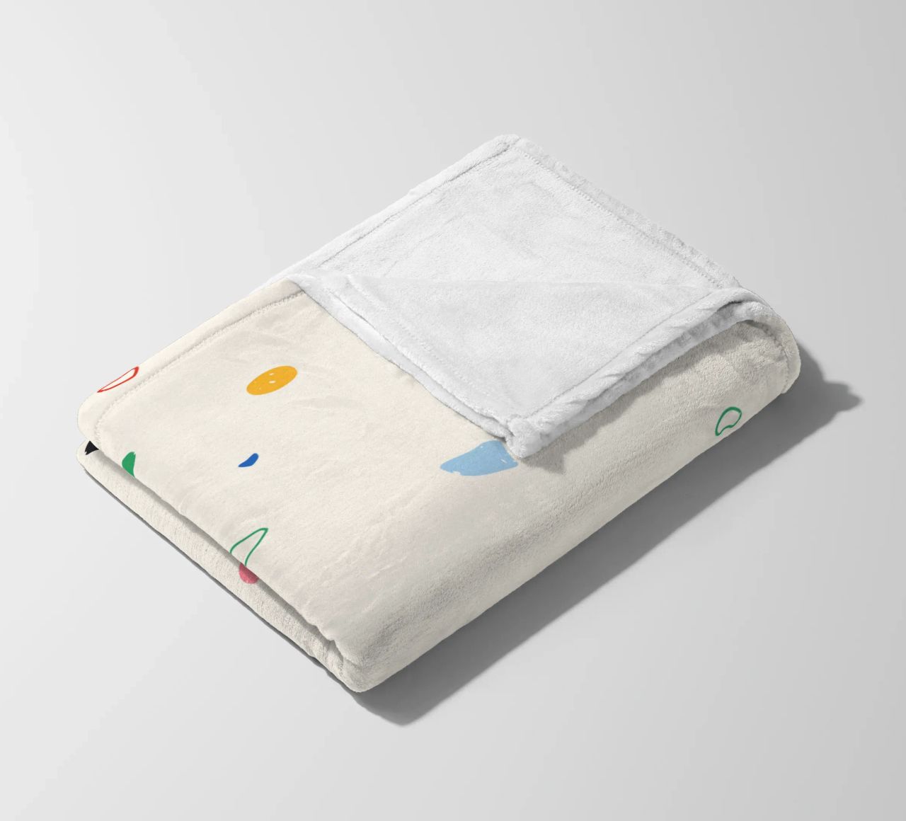 Parete di arrampicata colorata coperta in pile da justclimberthings