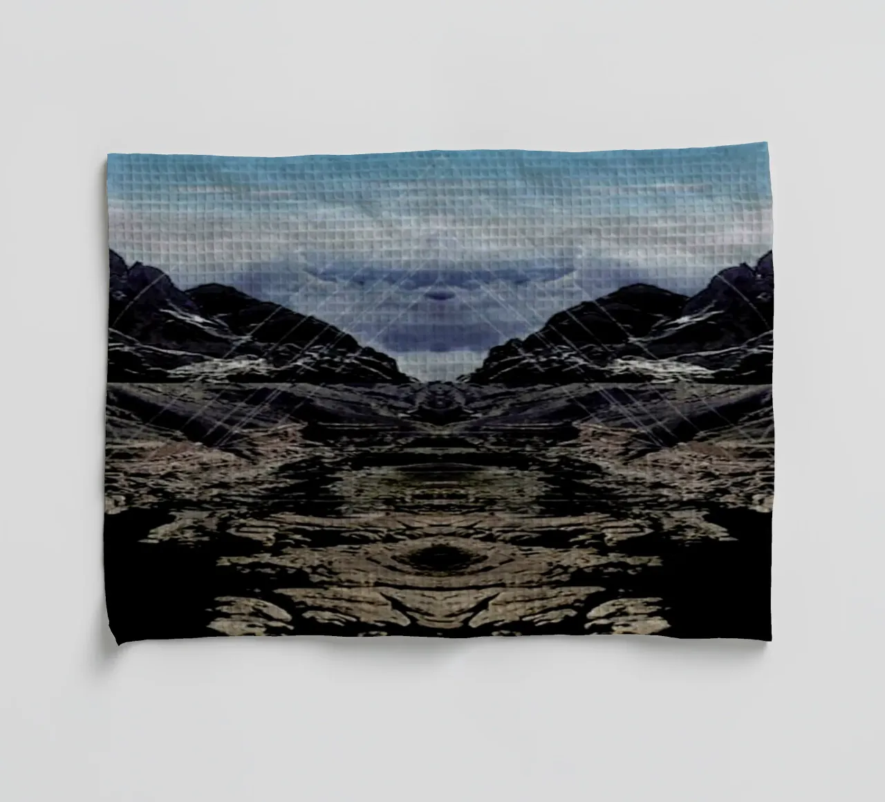 Someday - Landscape tea towel by Three Of The Possessed