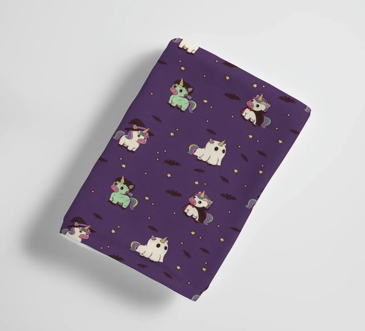 Halloween Unicorn Party Pattern toalla de baño de Loobs