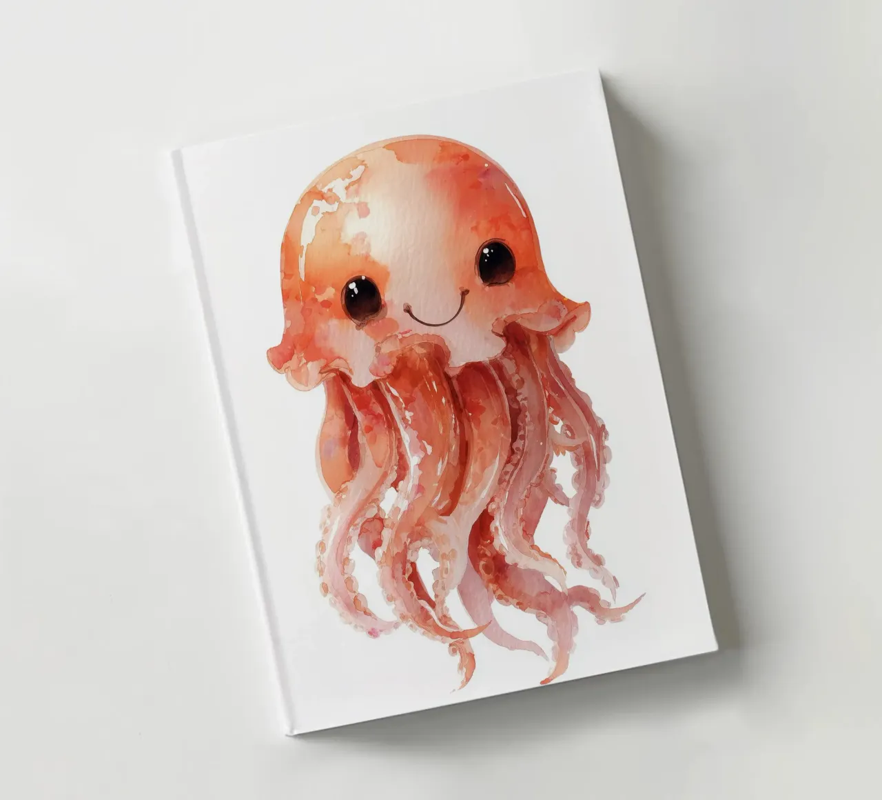 Smiling jellyfish poster notebook by Kid’s Dream