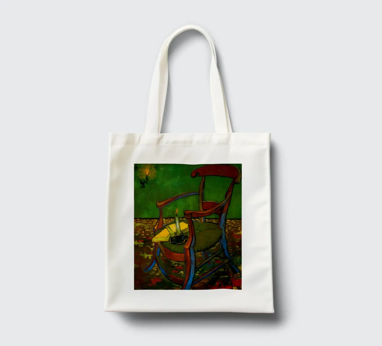 Vincent van Gogh - La poltrona di Paul Gauguin, 1888 borsa in juta da William Store