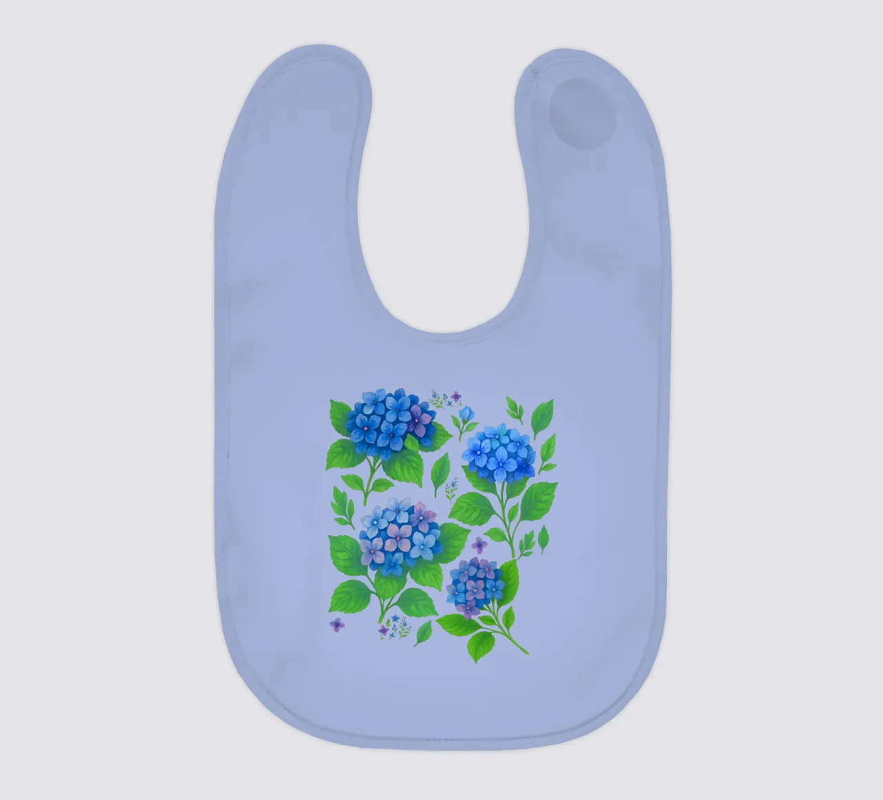 Ortensia blu bavaglino da SilverPegasus