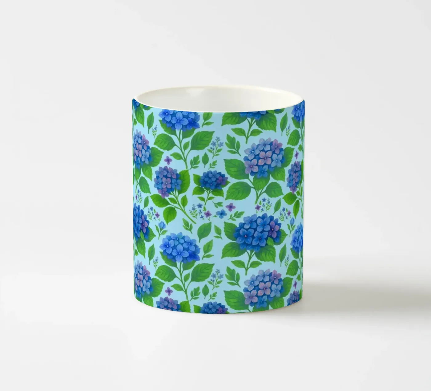 Ortensia blu tazza in ceramica da SilverPegasus