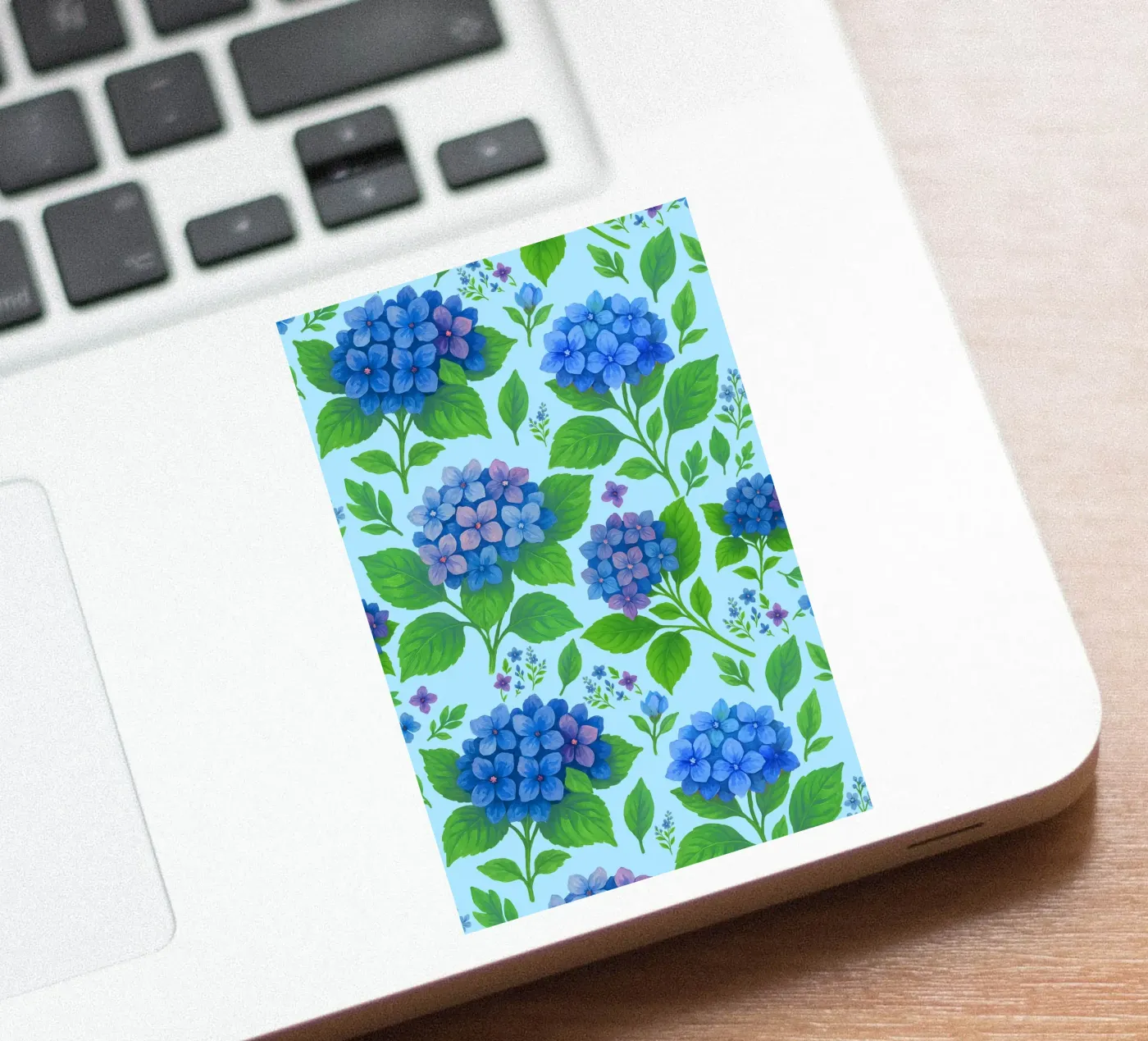 Ortensia blu adesivo da SilverPegasus