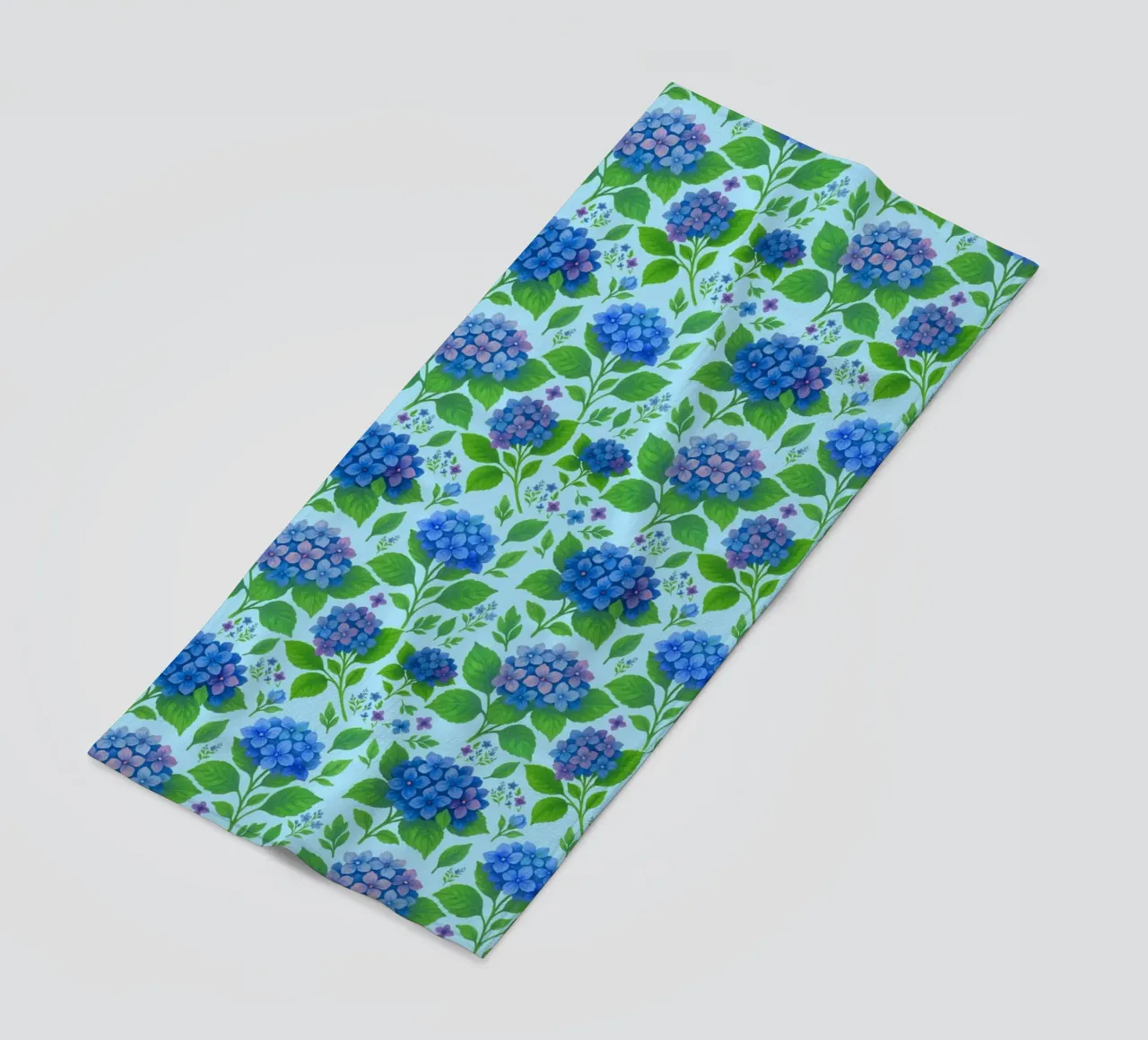 Ortensia blu telo mare da SilverPegasus