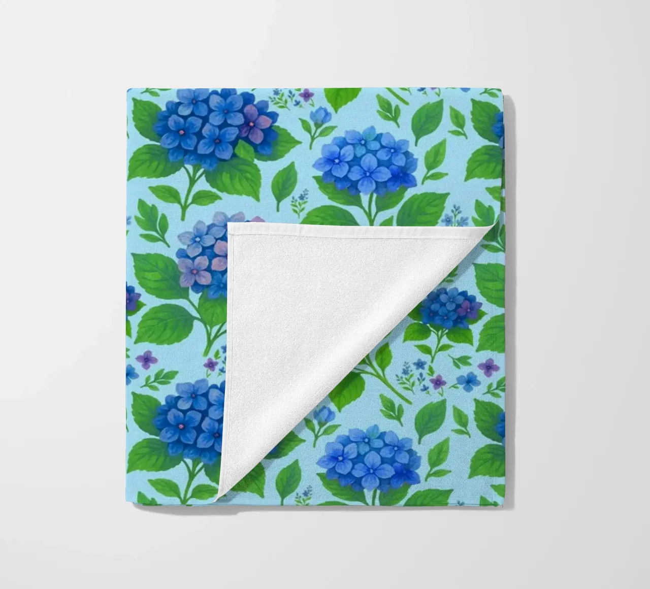 Ortensia blu telo mare da SilverPegasus