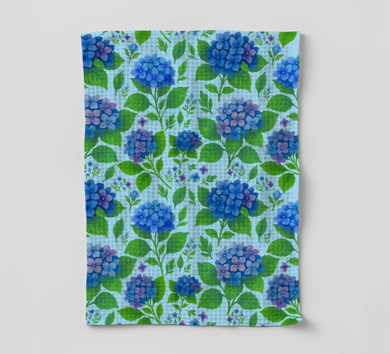 Bleu hortensia torchon de SilverPegasus