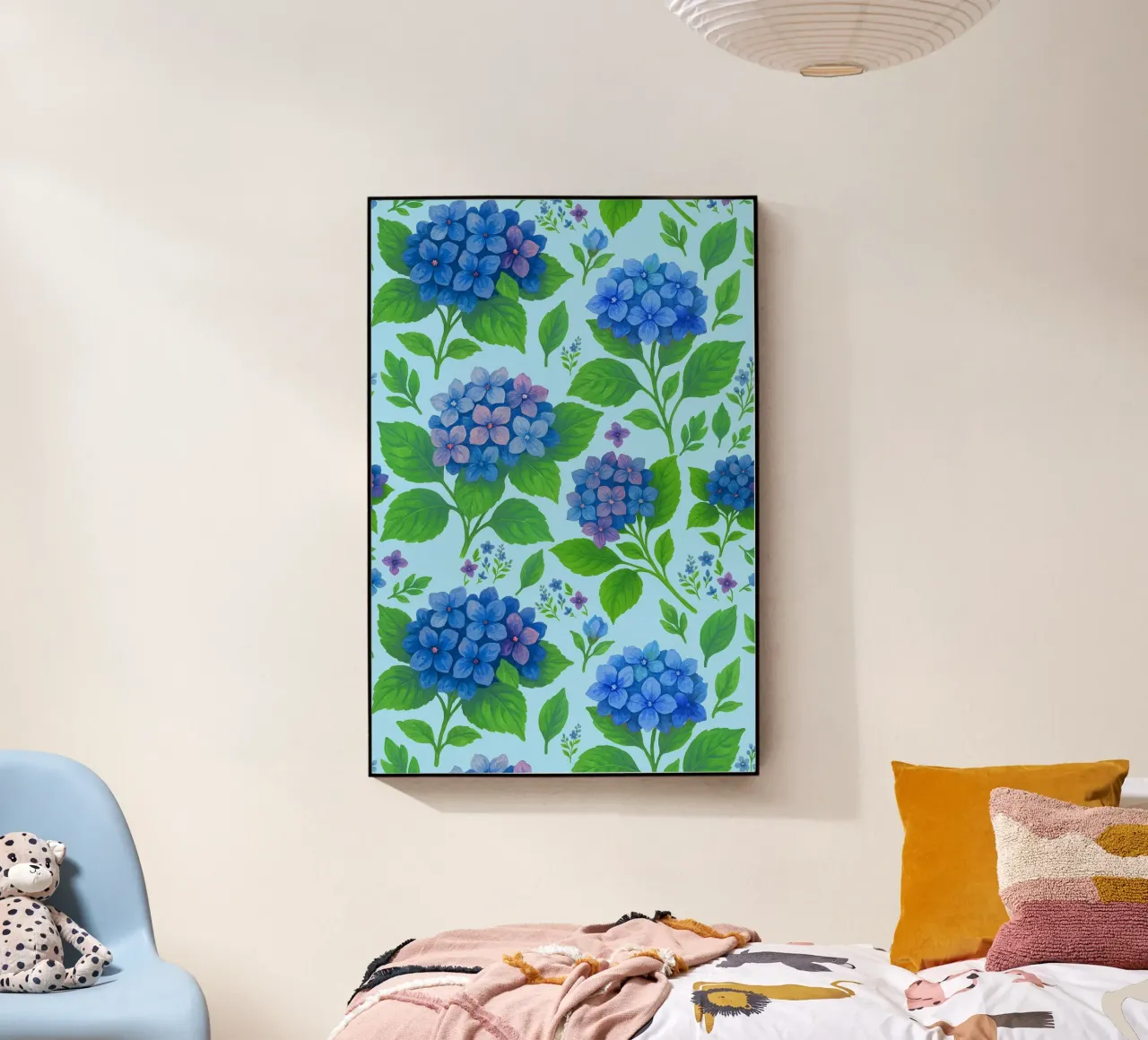 Hydrangea Blue plexiglass da SilverPegasus